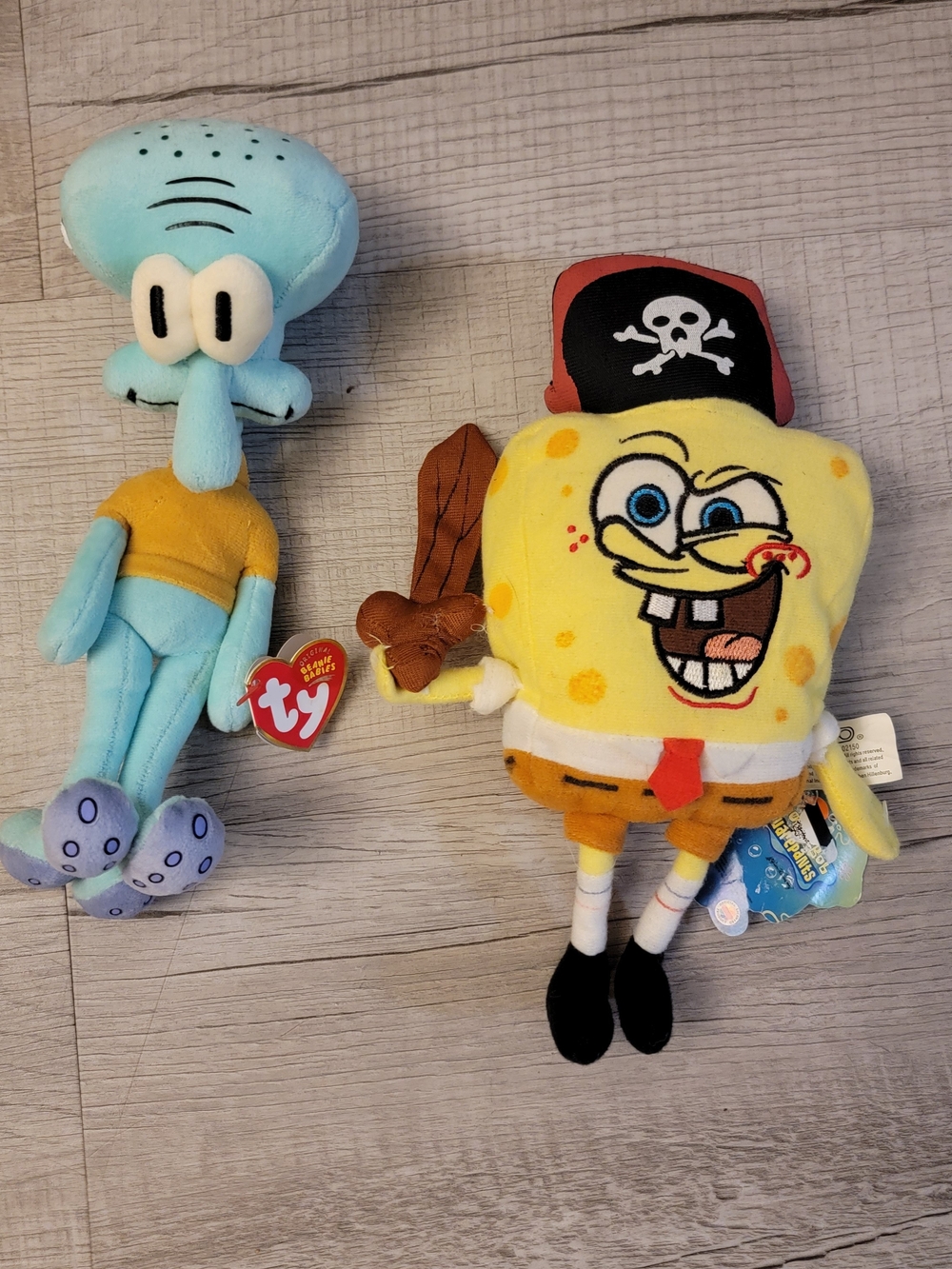 SpongeBob SquarePants Pirate Plush Toy - Yellow